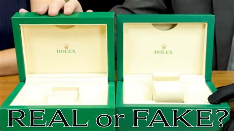 real rolex box vs fake|counterfeit rolex how to identify.